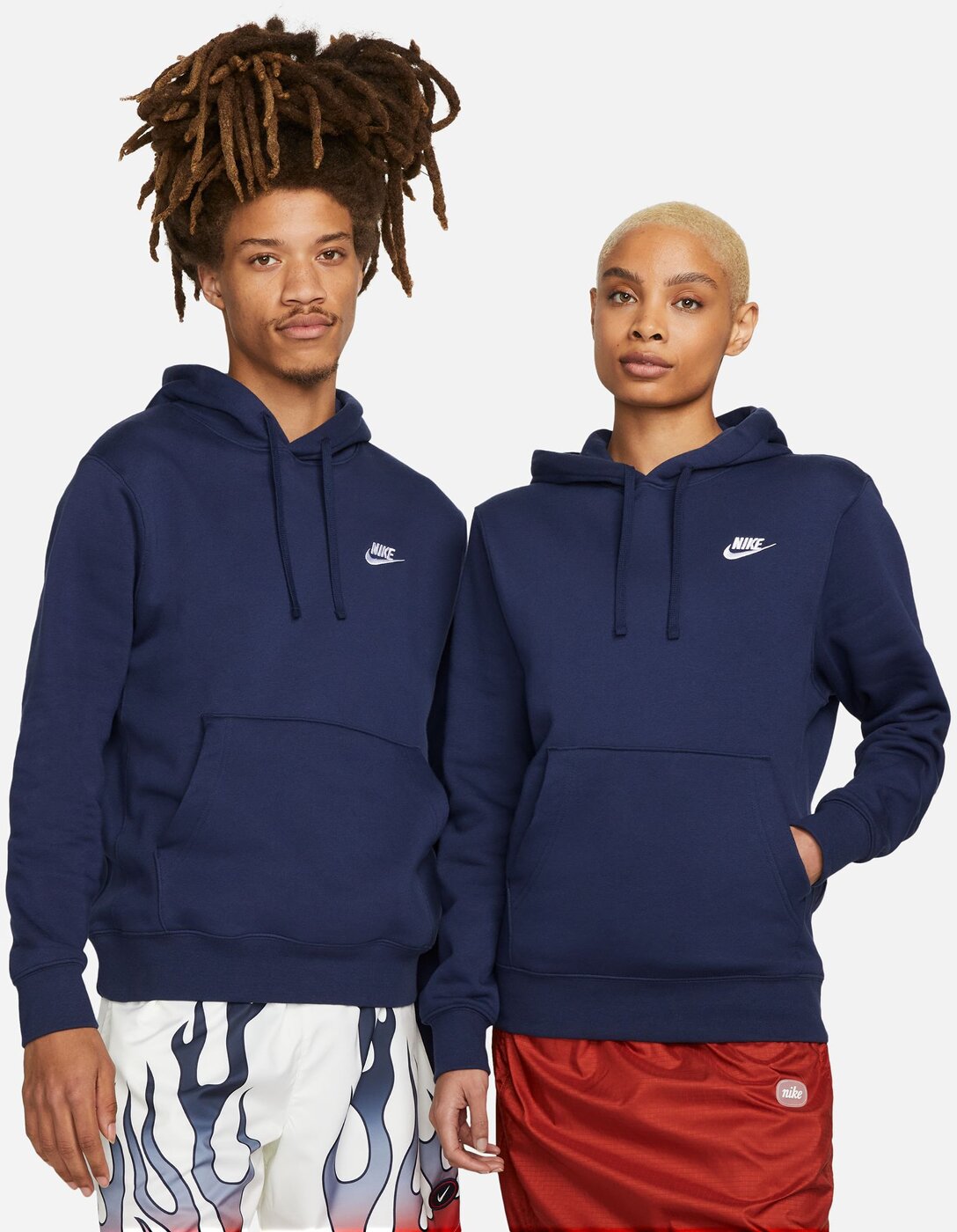 M NSW CLUB HOODIE PO BB MIDNIGHT NAVY/MIDNIGHT NAVY/WH – Bild 6