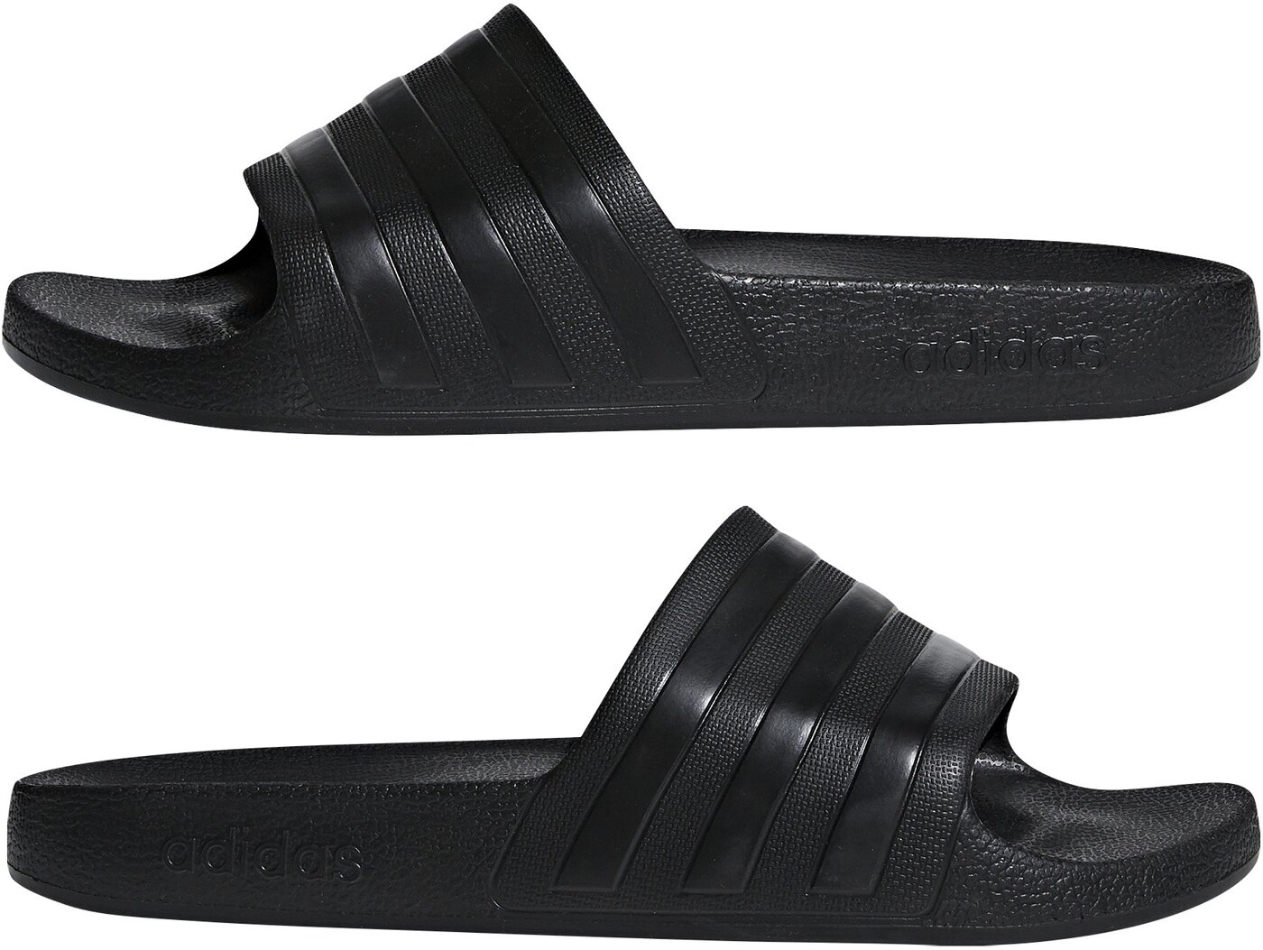 ADIDAS - ADILETTE AQUA CBLACK/CBLACK/CBLACK – Bild 4