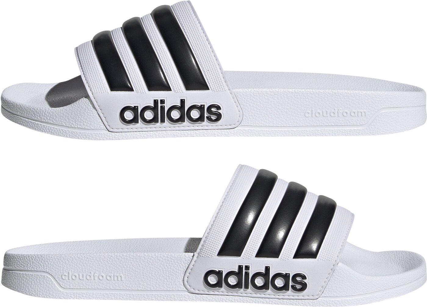 ADIDAS - ADILETTE SHOWER FTWWHT/CBLACK/FTWWHT – Bild 4