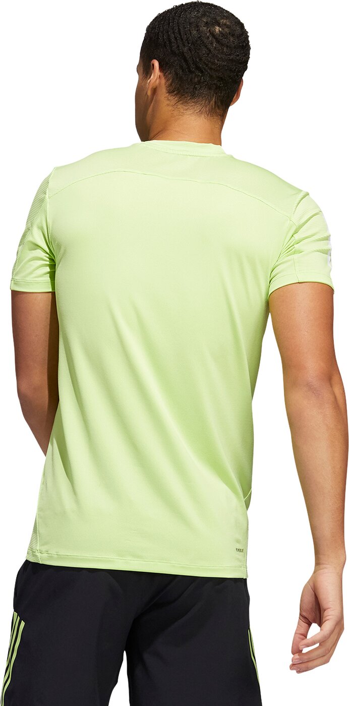 ADIDAS - AERO3S TEE PB PULLIM/WHITE – Bild 3