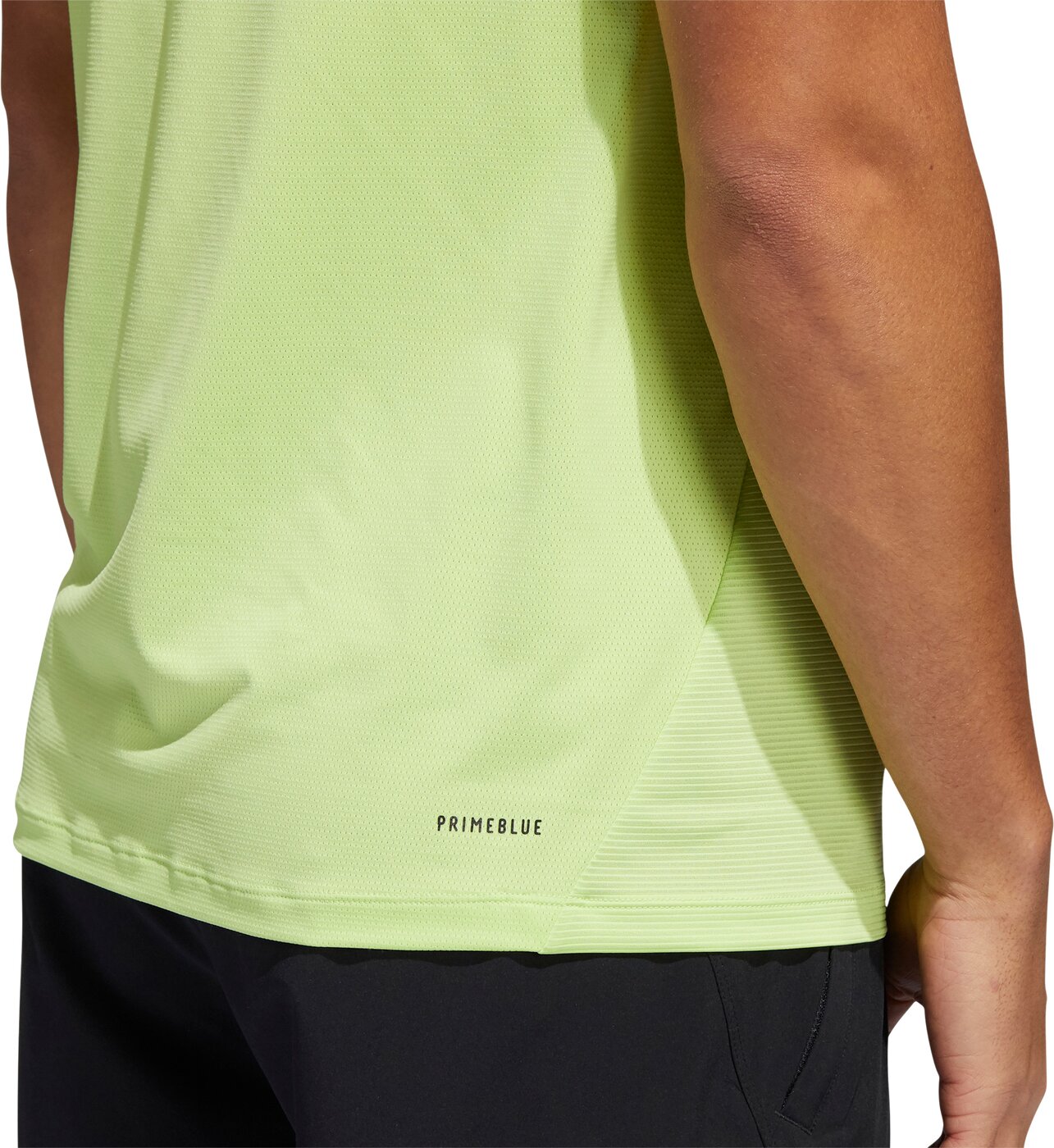 ADIDAS - AERO3S TEE PB PULLIM/WHITE – Bild 5