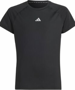 ADIDAS - JG TEE BLACK/REFSIL