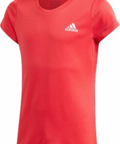 ADIDAS - JG TR AERO TEE CORPNK/WHITE