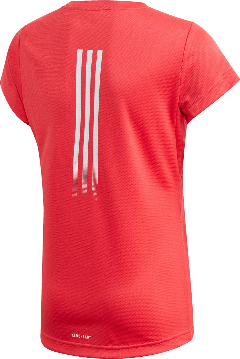 ADIDAS - JG TR AERO TEE CORPNK/WHITE – Bild 2