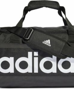ADIDAS - LINEAR DUFFEL S BLACK/WHITE