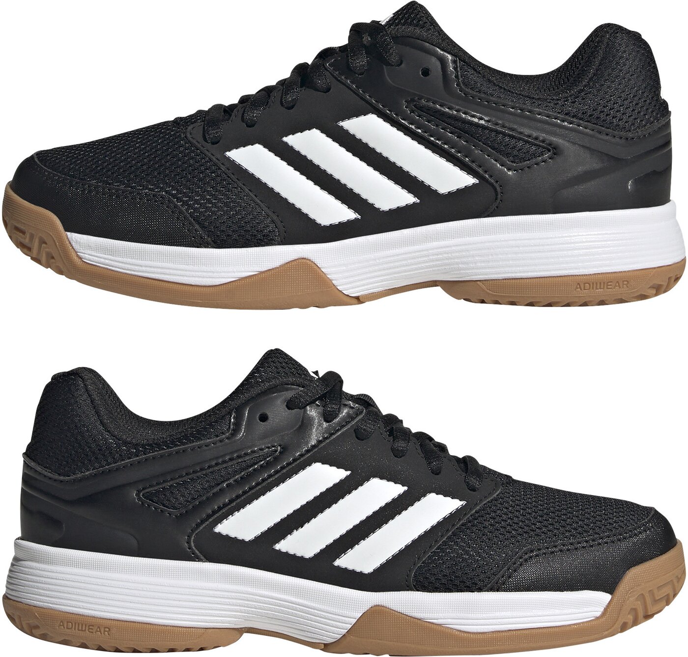 ADIDAS - Speedcourt K CBLACK/FTWWHT/GUM10 – Bild 5