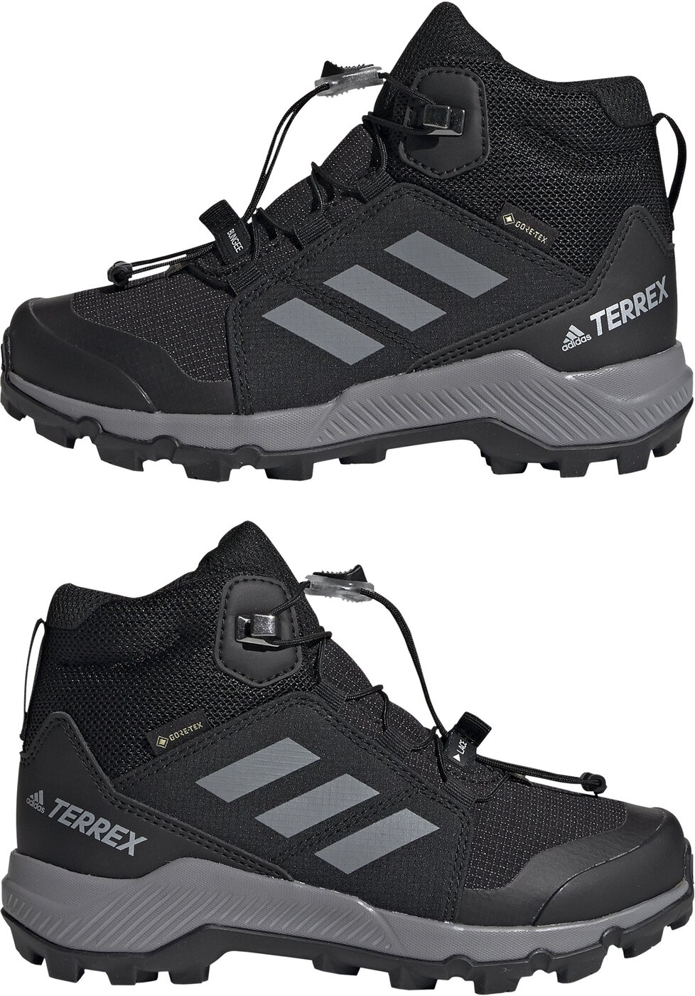 ADIDAS - TERREX MID GTX K CBLACK/GRETHR/CBLACK – Bild 4