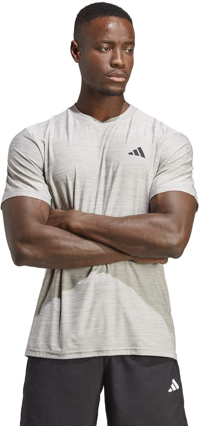 ADIDAS - TR-ES STRETCH T MGSOGR/WHITE/BLACK – Bild 2