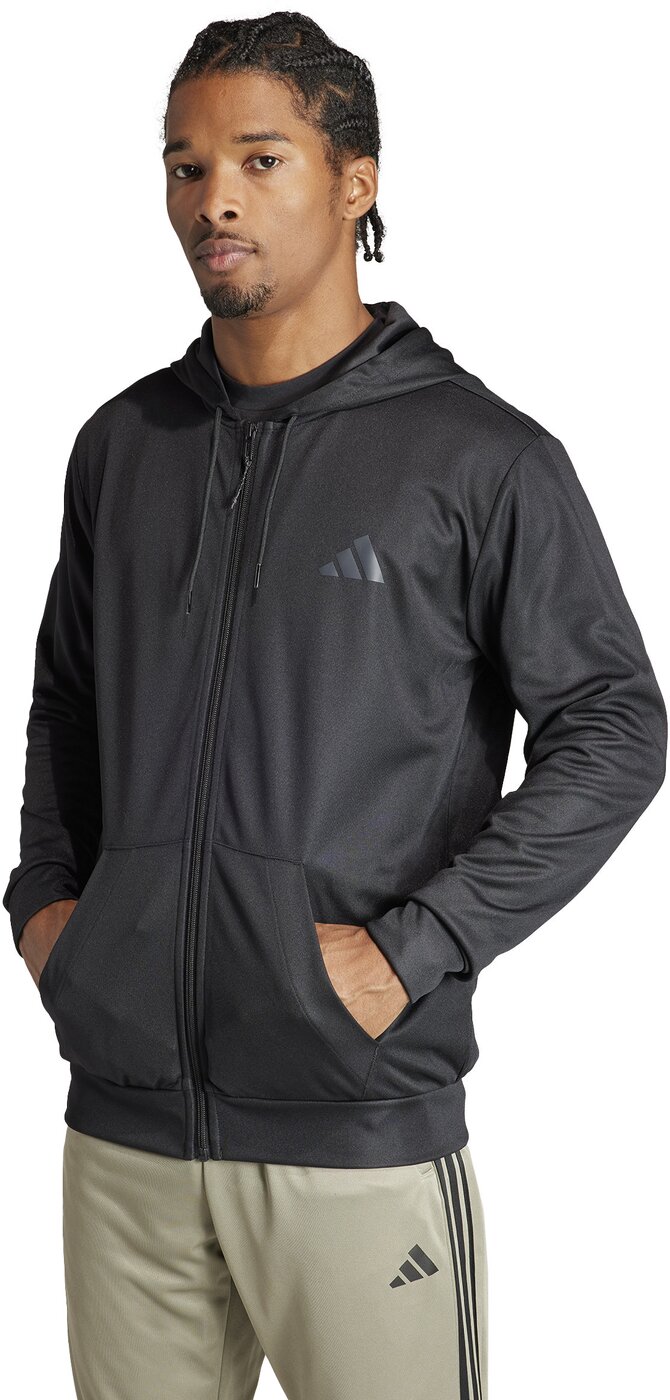 ADIDAS - TR ESS SEA FZ H BLACK – Bild 2