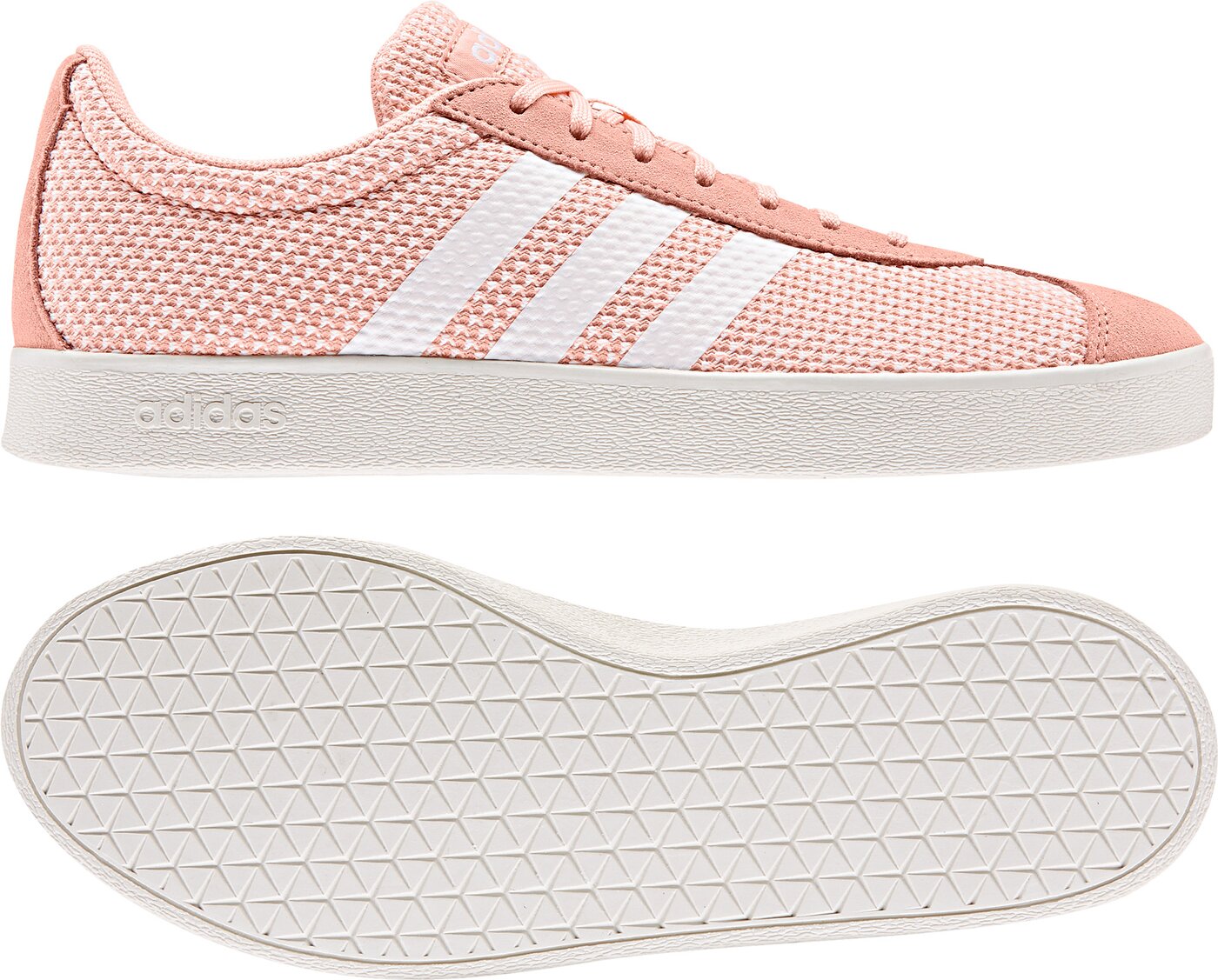 ADIDAS - VL COURT 2.0 GLOPNK/FTWWHT/CLOWHI – Bild 7