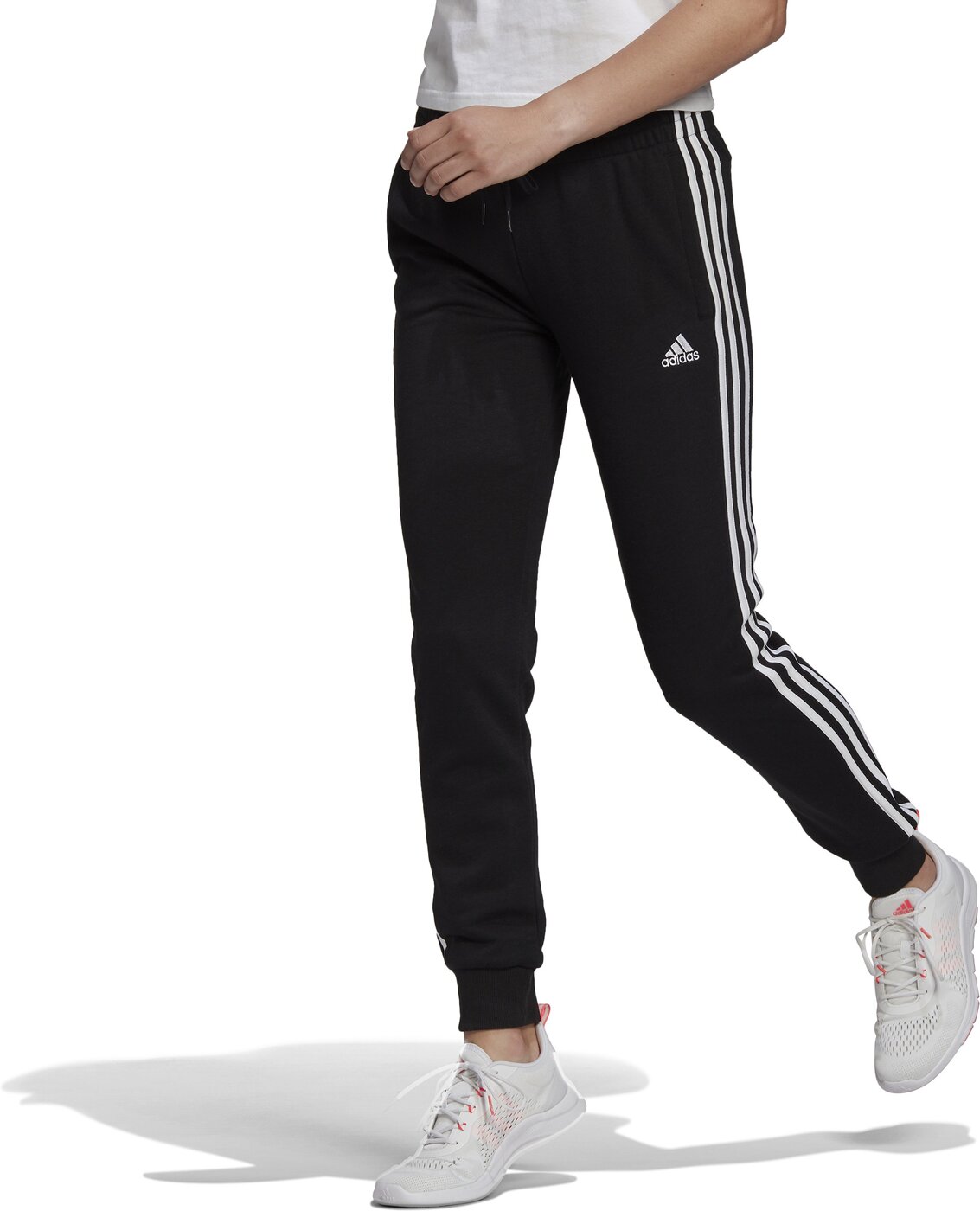 ADIDAS - W 3S FT C PT BLACK/WHITE – Bild 2