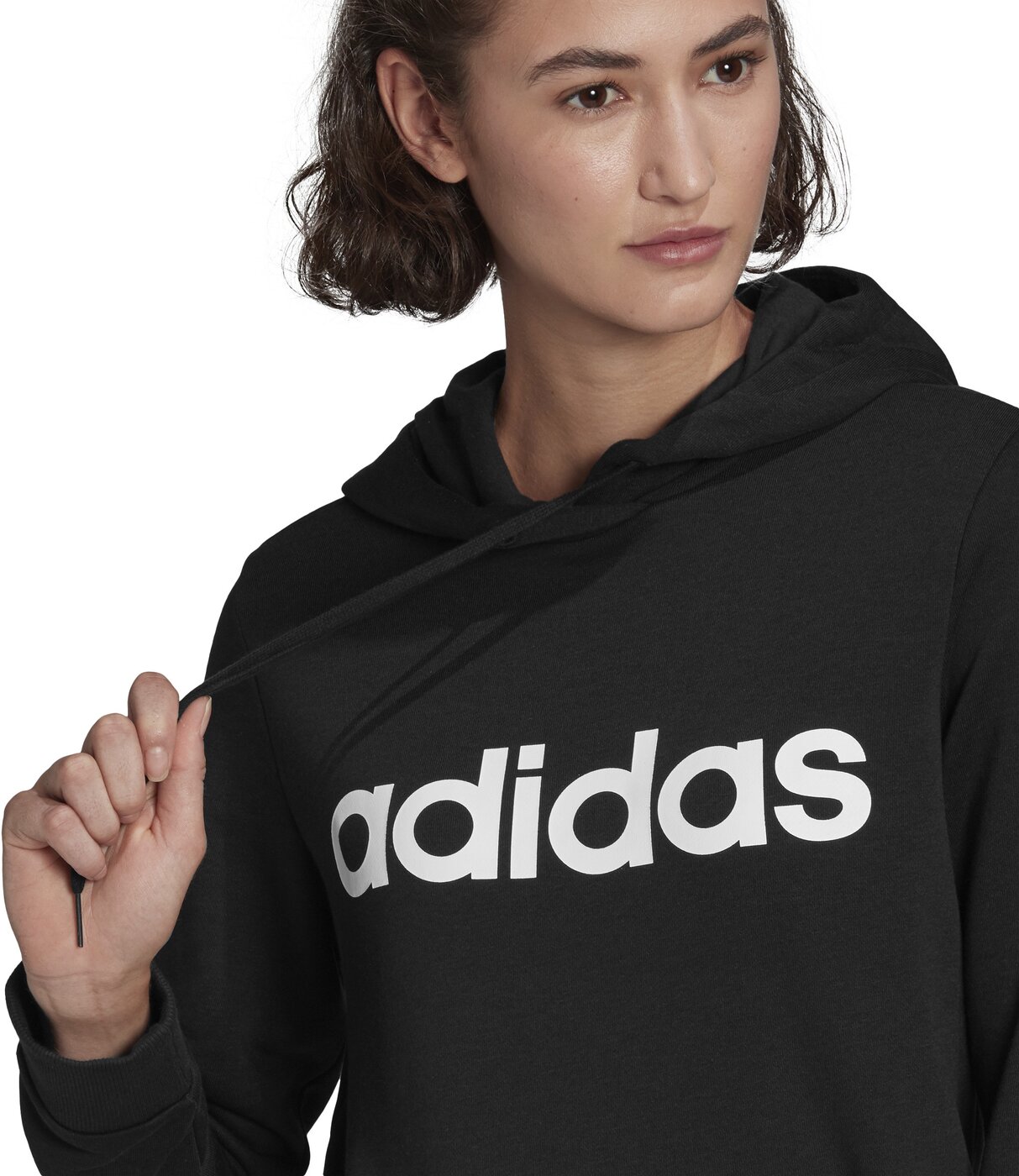 ADIDAS - W LIN FT HD BLACK/WHITE – Bild 5