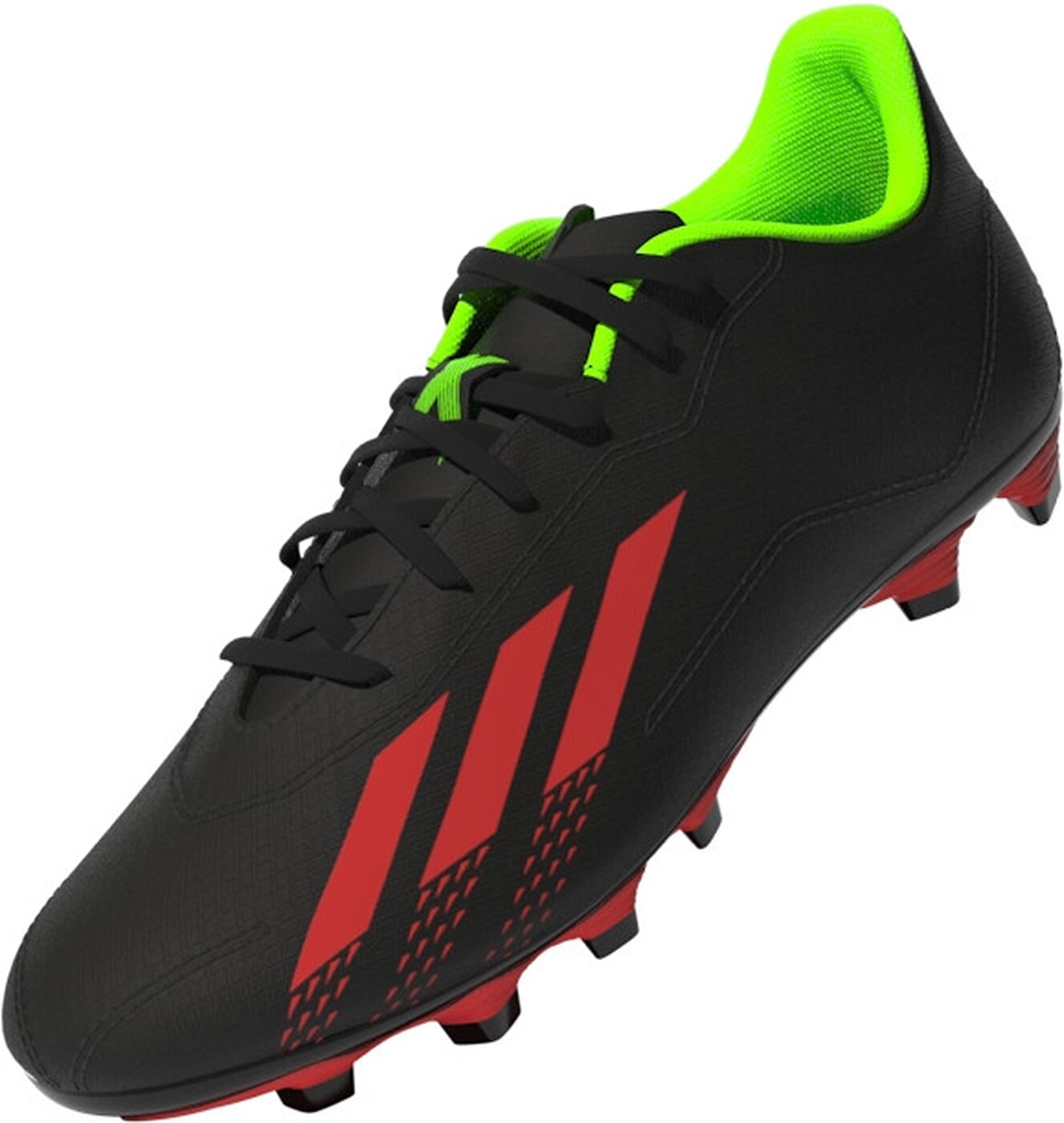 ADIDAS - X SPEEDPORTAL.4 FxG J CBLACK/SOLRED/SGREEN – Bild 8