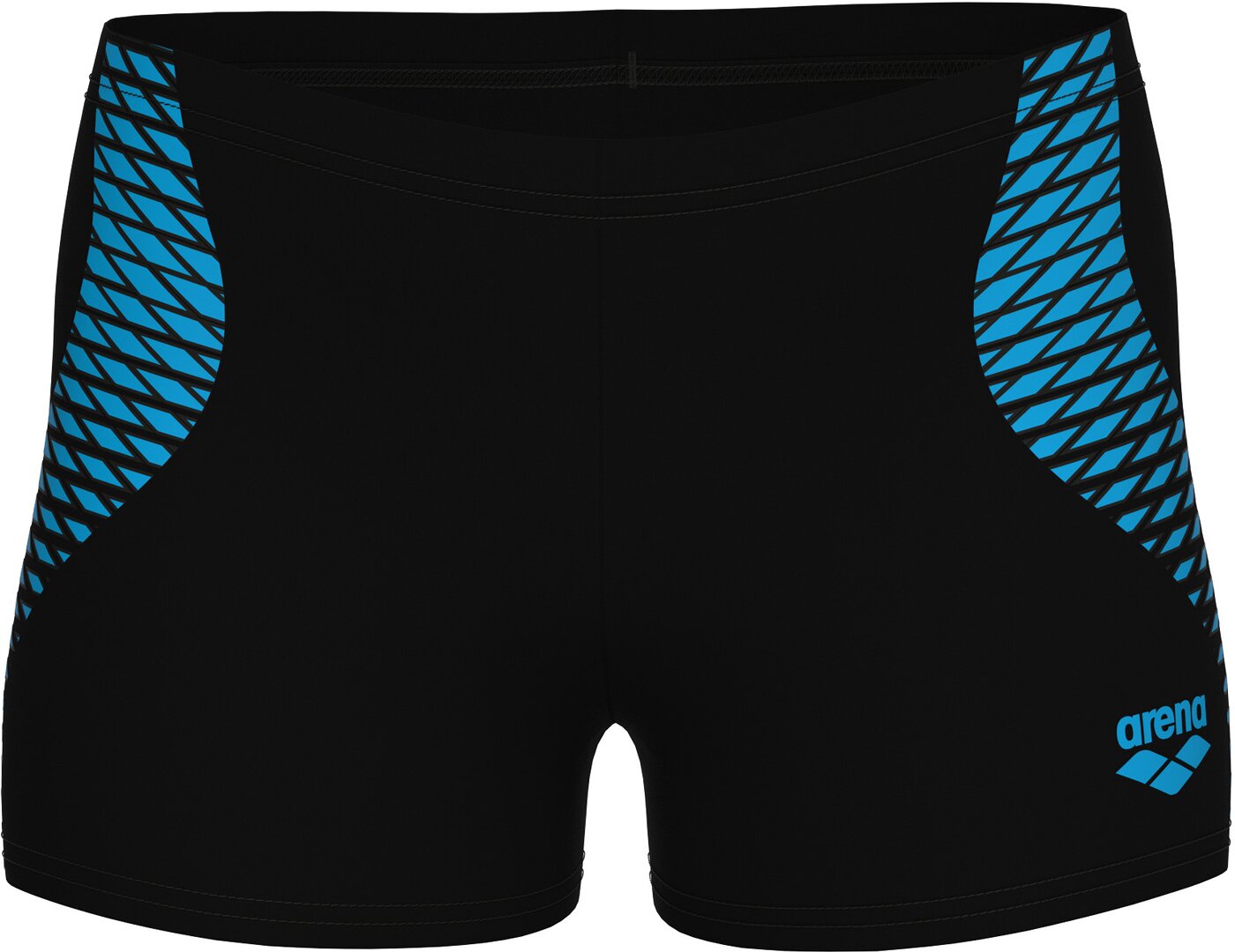 ARENA - BOY'S ARENA OPENINGS SWIM SHOR BLACK-TURQUOISE