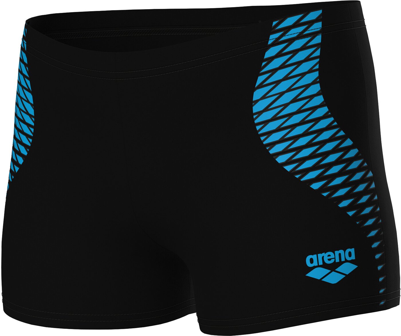 ARENA - BOY'S ARENA OPENINGS SWIM SHOR BLACK-TURQUOISE – Bild 3