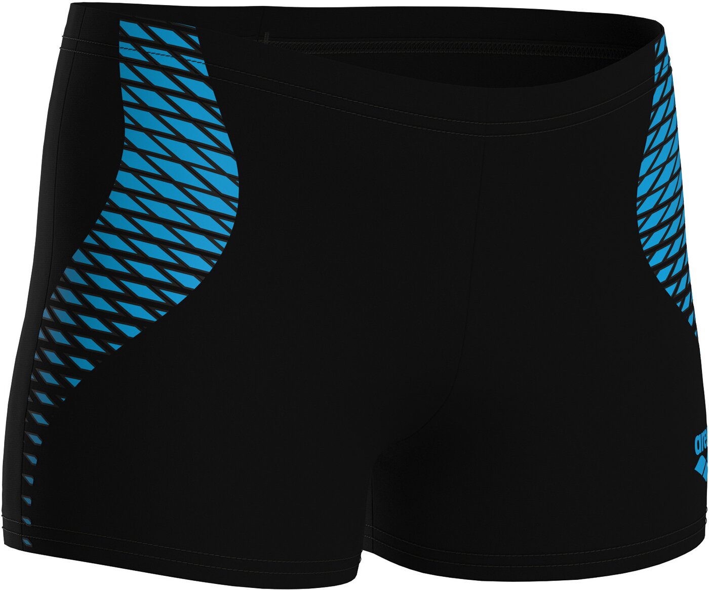 ARENA - BOY'S ARENA OPENINGS SWIM SHOR BLACK-TURQUOISE – Bild 4
