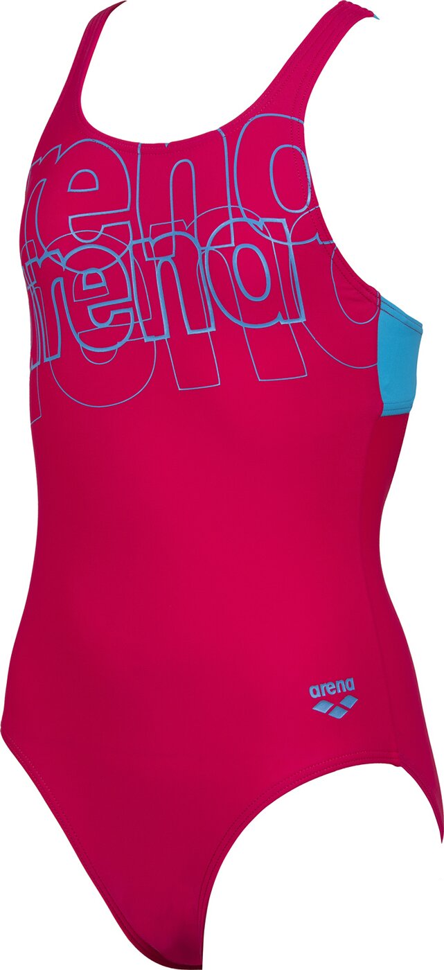 ARENA - G SPOTLIGHT JR SWIM PRO BACK O FREAK ROSE-TURQUOISE