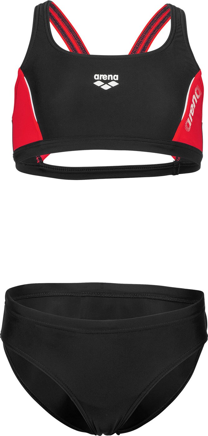 ARENA - G THRICE JR TWO PIECES R BLACK-ANGURIA-WHITE