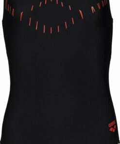 ARENA - G TRICK JR SWIM PRO BACK ONE PIECE BLACK-FLOREALE