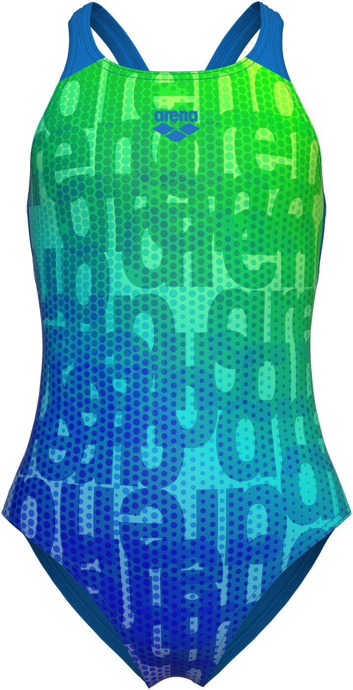 ARENA - GIRL'S ARENA MULTI COLOURS SWI BLUE RIVER MULTI-BLUE RIVER