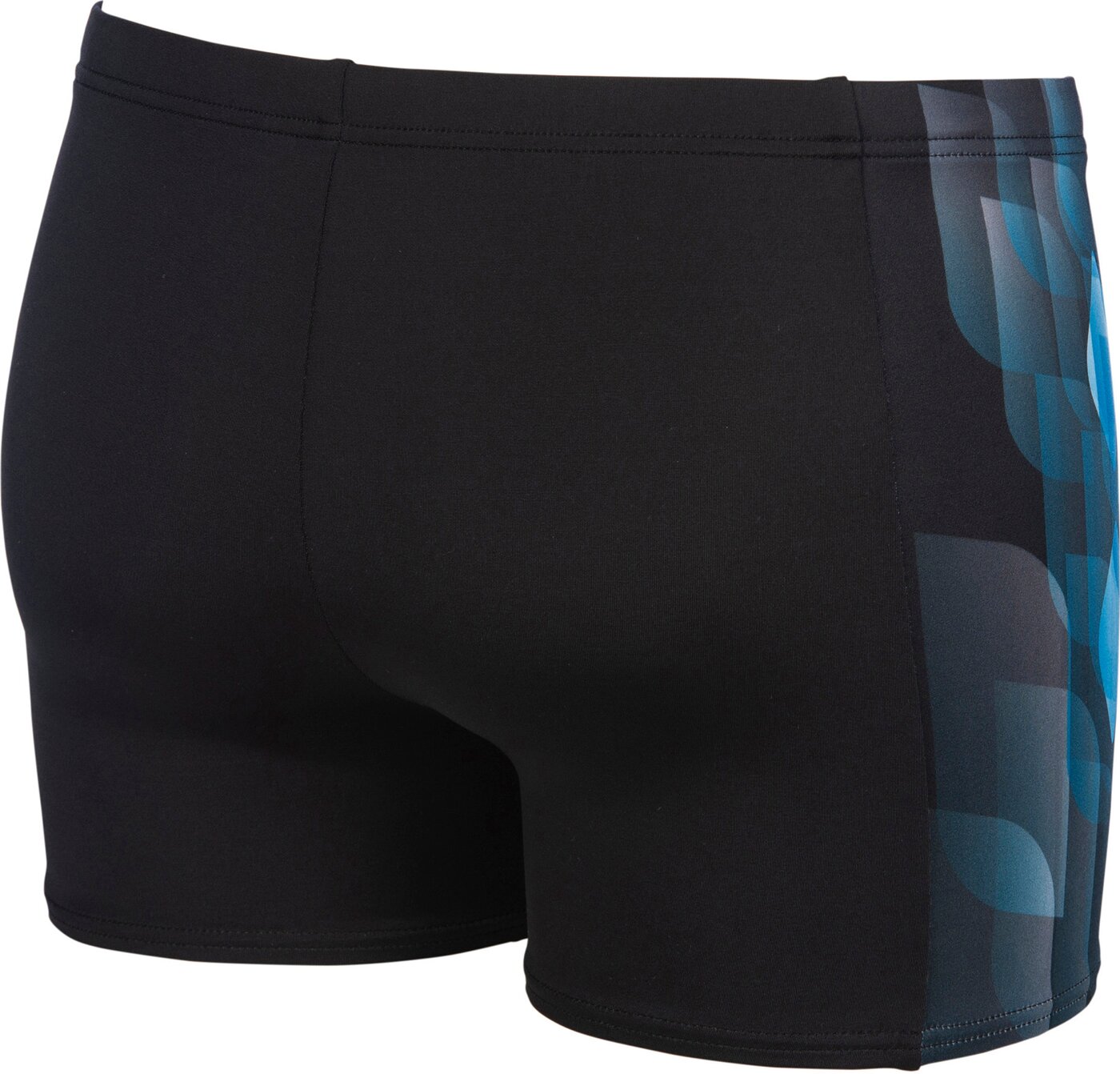 ARENA - M MIRRORS SHORT BLACK-TURQUOISE – Bild 2