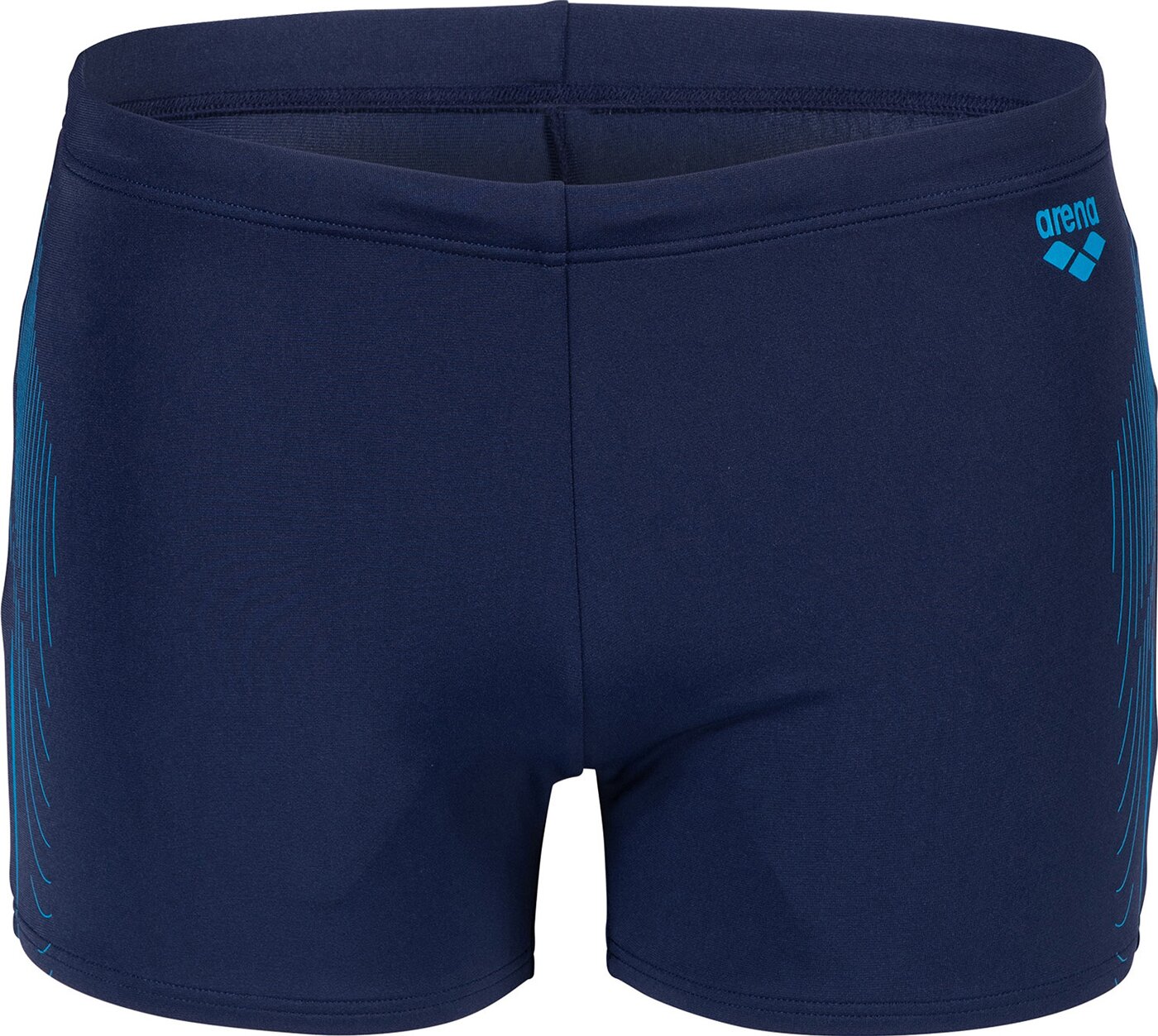 ARENA - MEN'S SWIM SHORT GRAPHIC NAVY-TURQUOISE