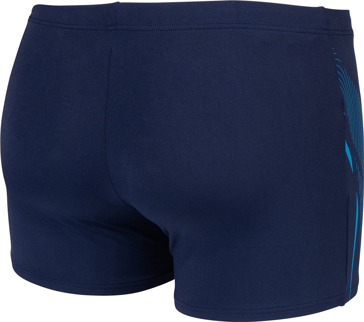 ARENA - MEN'S SWIM SHORT GRAPHIC NAVY-TURQUOISE – Bild 4