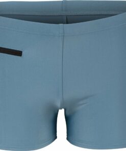 ARENA - MEN'S ARENA ZIP SWIM SHORT STONE GREY