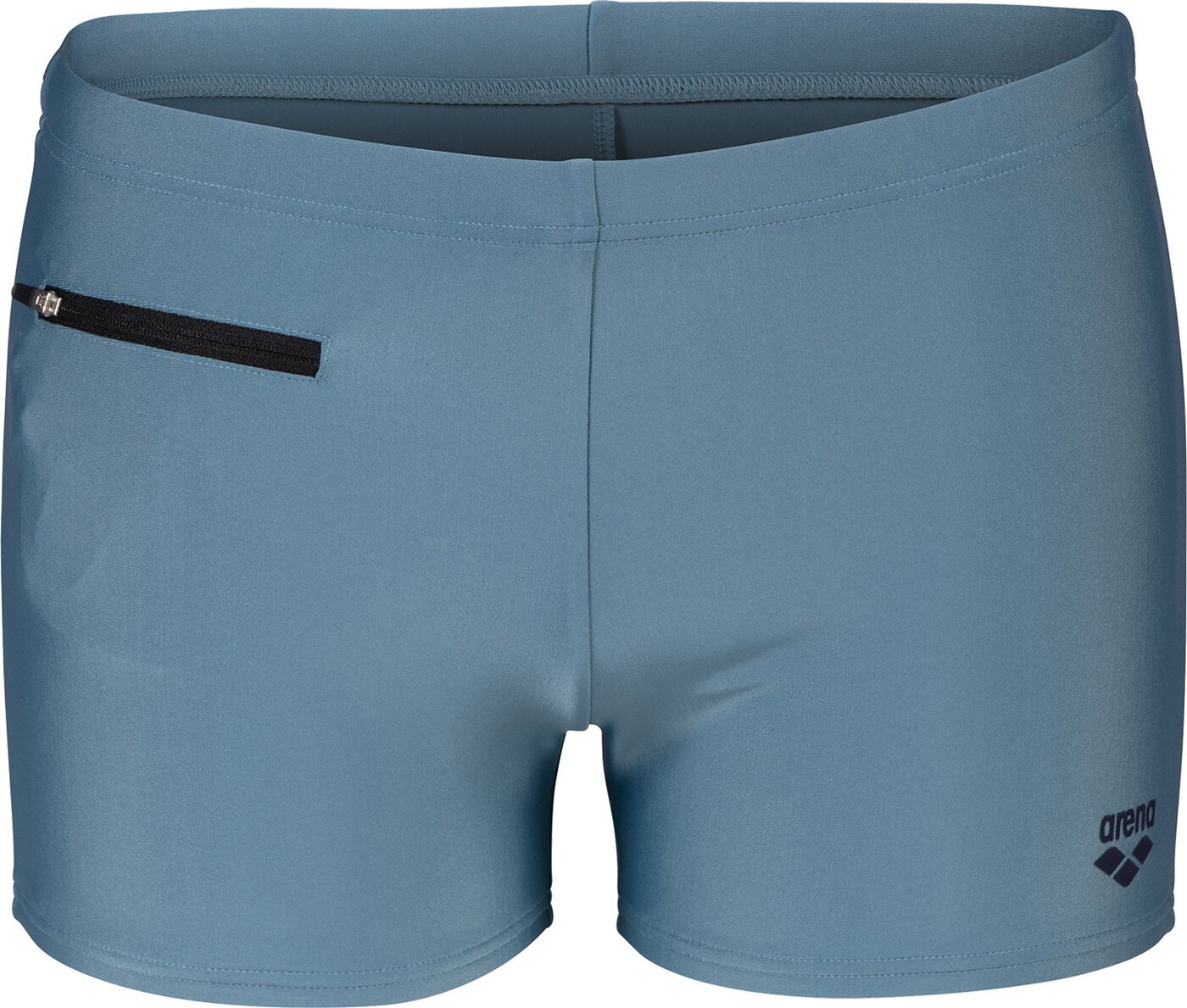 ARENA - MEN'S ARENA ZIP SWIM SHORT STONE GREY