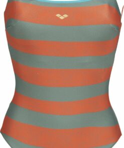 ARENA - W ALLOVER U BACK ONE PIECE ARMY MULTI