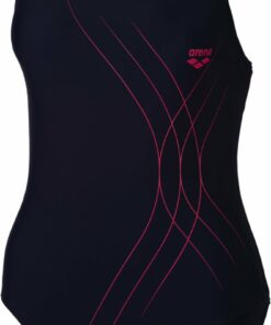 ARENA - W SOUL SWIM PRO BACK ONE PIECE NAVY-FREAK ROSE