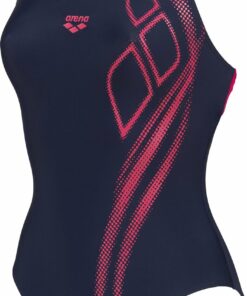 ARENA - W ARENA SPIRIT SWIM PRO BACK O NAVY-FREAK ROSE