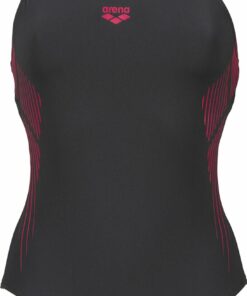 ARENA - W STREAK SWIM PRO BACK ONE PIE ASPHALT-FREAK ROSE