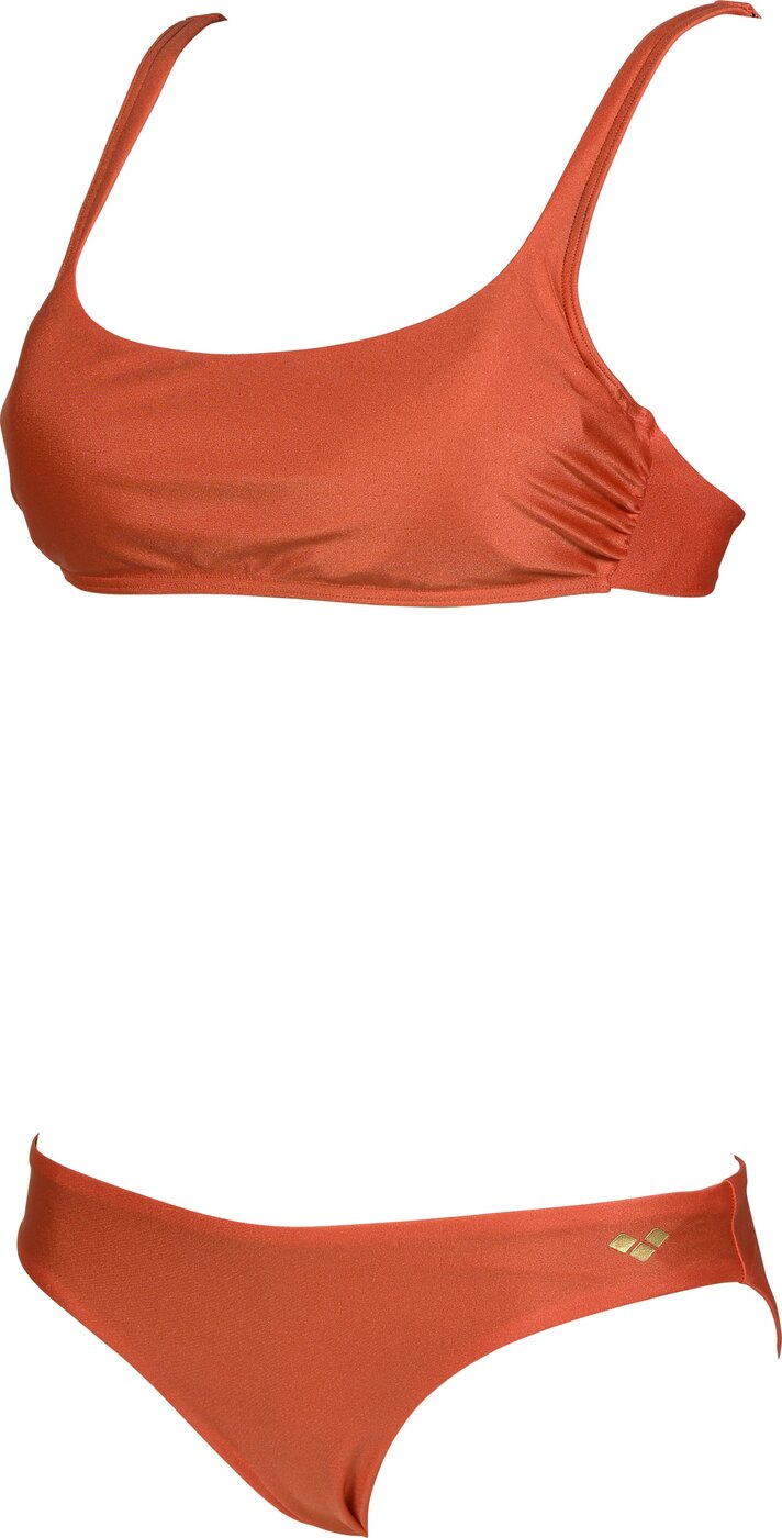ARENA - WOMEN'S BIKINI BRALETTE SOLID CORAL – Bild 3