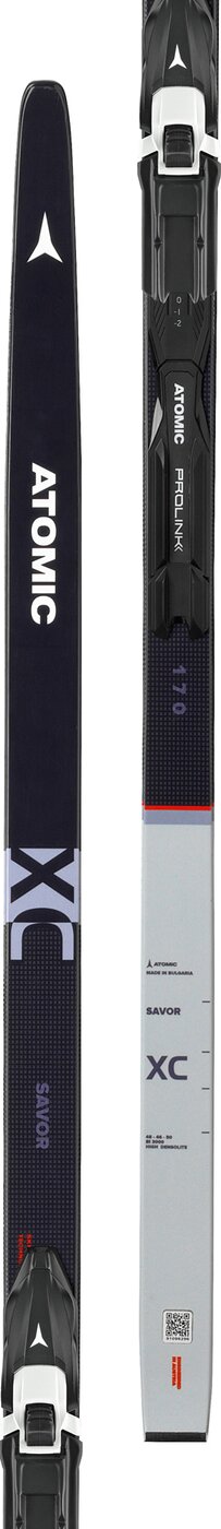 ATOMIC - SAVOR XC SKINTEC med + SP BLAC BLACK/GREY/RED – Bild 4