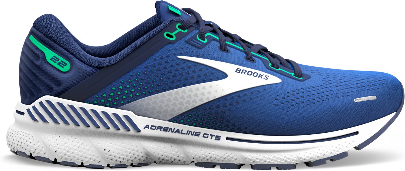 BROOKS - Adrenaline GTS 22 SURF THE WEB/BLUE/IRISH GREEN