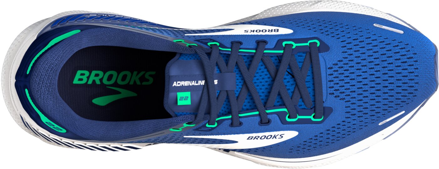 BROOKS - Adrenaline GTS 22 SURF THE WEB/BLUE/IRISH GREEN – Bild 3