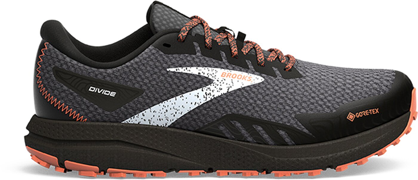 BROOKS - Divide 4 GTX BLACK/FIRECRACKER/BLUE