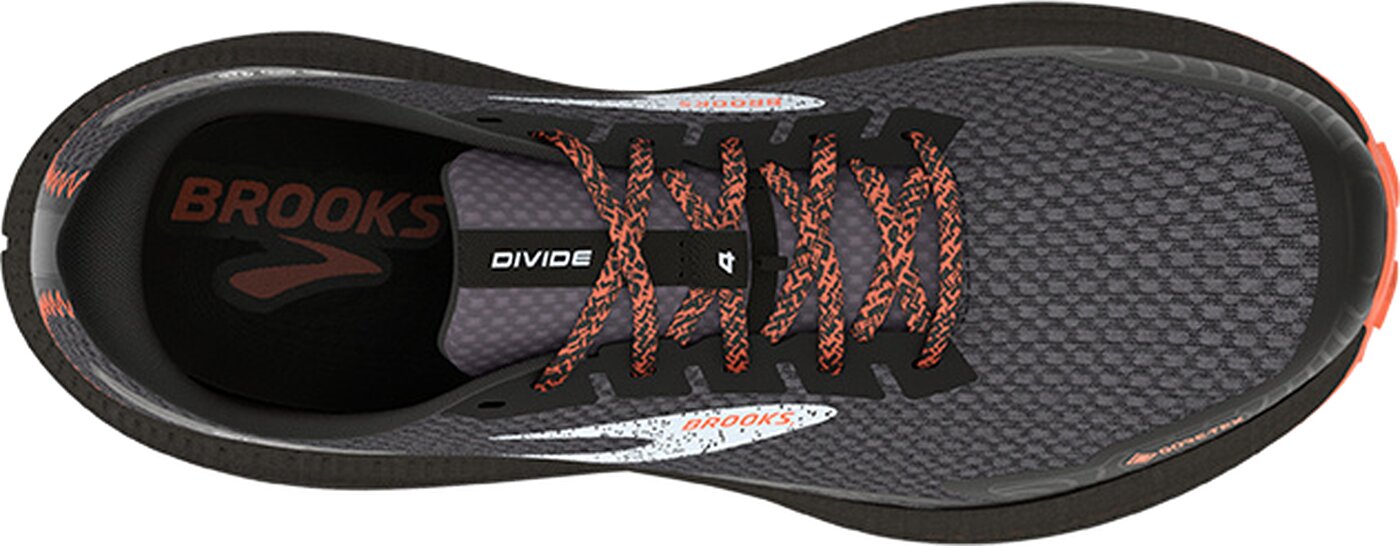 BROOKS - Divide 4 GTX BLACK/FIRECRACKER/BLUE – Bild 3