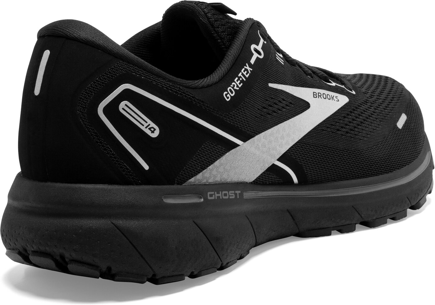BROOKS - Ghost 14 GTX BLACK/BLACK/EBONY – Bild 6
