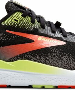 BROOKS - Ghost 16 GTX BLACK/MANDARIN RED/GREEN