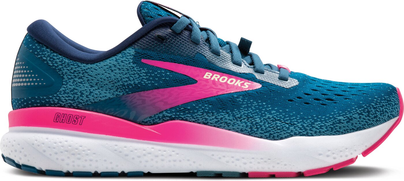 BROOKS - Ghost 16 GTX MOROCCAN BLUE/PINK/YELLOW