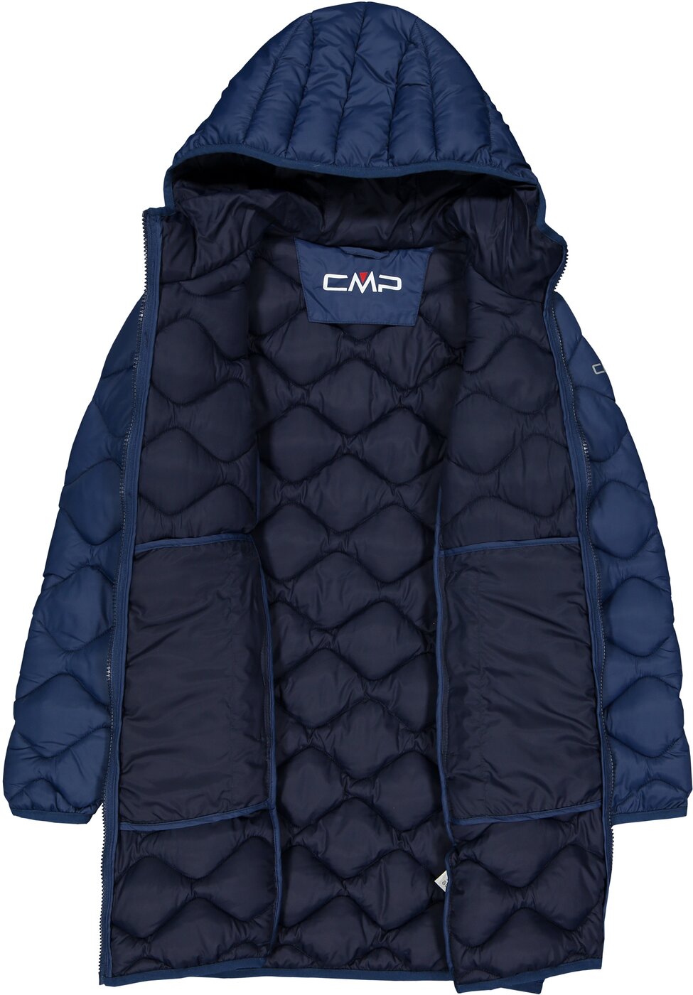 CMP - KID G COAT FIX HOOD BLUE INK – Bild 4