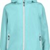 CMP - KID G JACKET FIX HOOD ACQUA