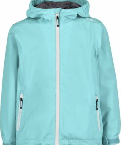CMP - KID G JACKET FIX HOOD ACQUA