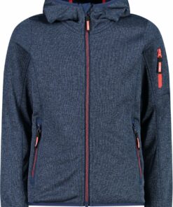 CMP - KID G JACKET FIX HOOD BLUE-LIGHT BLUE