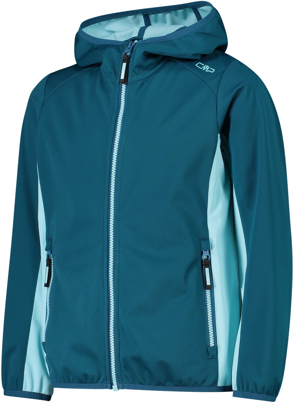 CMP - KID G JACKET FIX HOOD DEEP LAKE-ACQUA – Bild 3