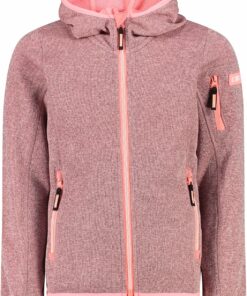 CMP - KID G JACKET FIX HOOD LOTUS-LIGHTER