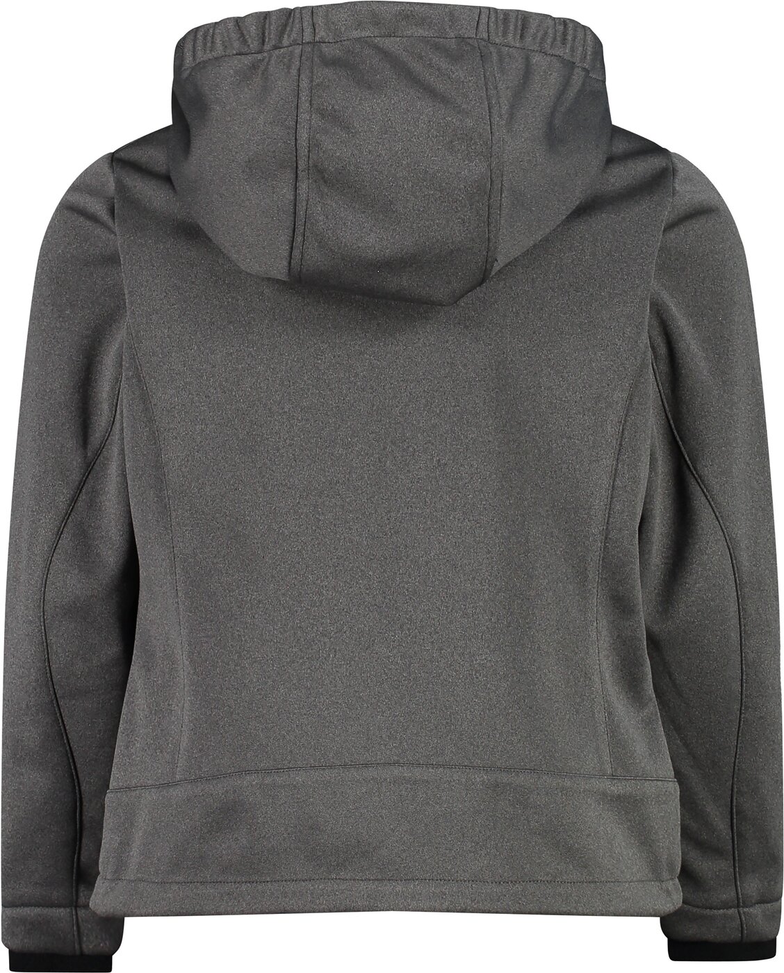 CMP - KID G JACKET FIX HOOD NERO MEL.-ACQUA – Bild 2