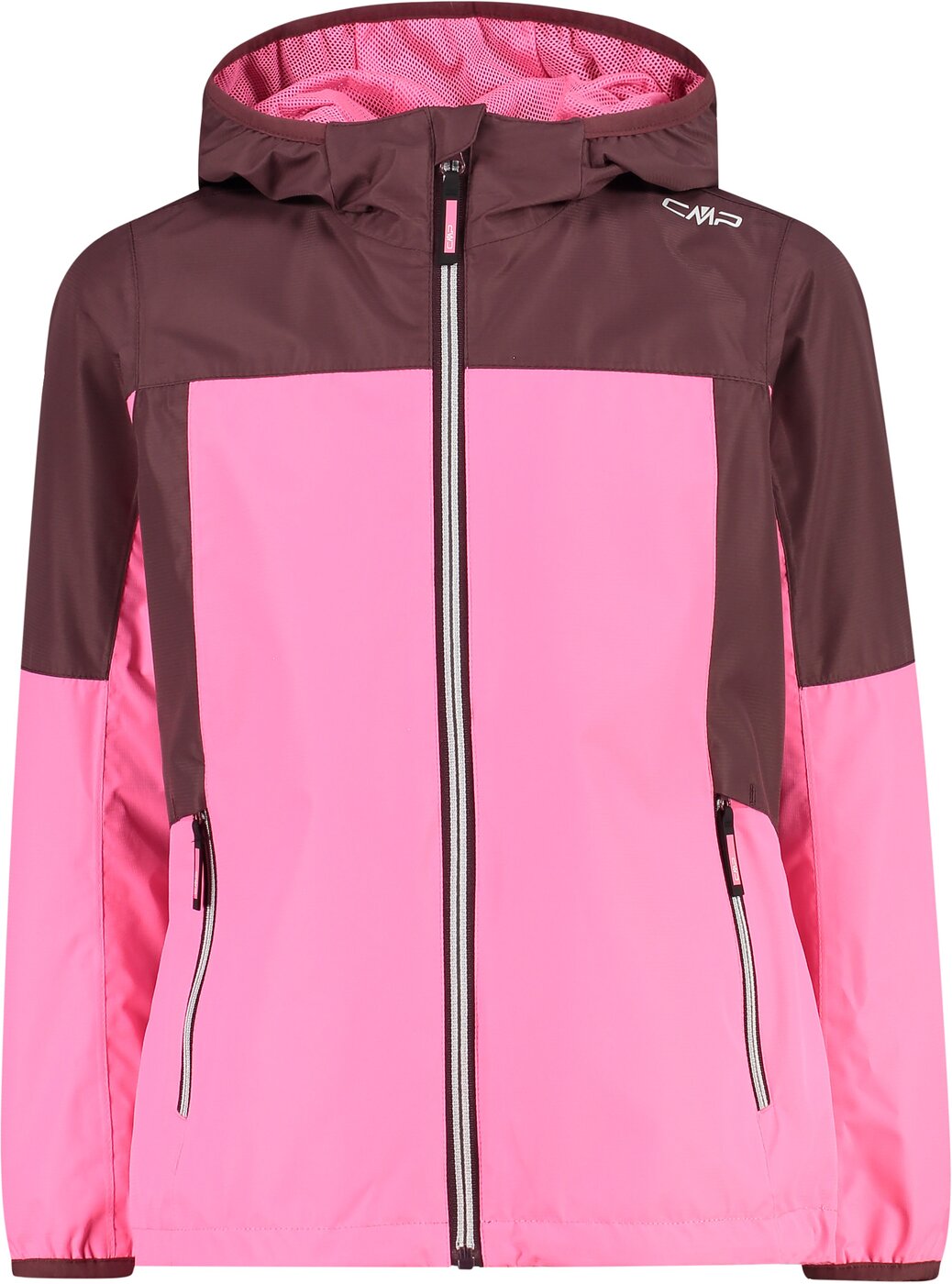 CMP - KID G JACKET FIX HOOD PINK FLUO